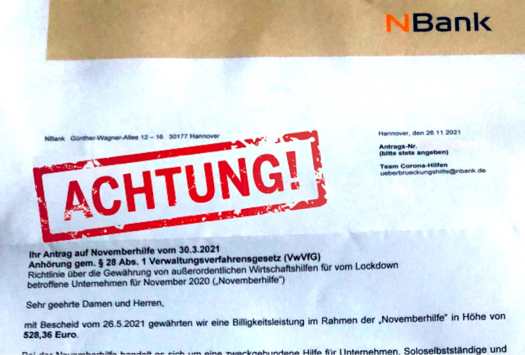 Corona-Soforthilfe: Wie widerspreche ich einem Rückforderungsbescheid? | anwalt24.de