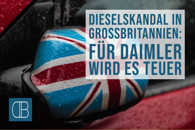 Dieselskandal Daimler in Großbritannien: Jetzt wird es teuer