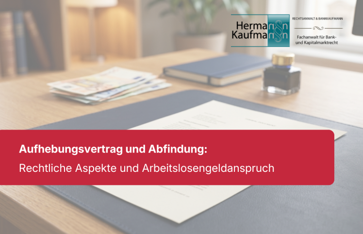 Rechtliche Aspekte von Abfindungen in deutschen Aufhebungsverträgen und deren Auswirkungen auf den Resturlaub sowie auf das Arbeitslosengeld