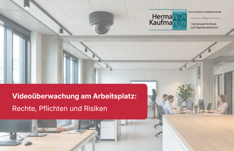 Videoüberwachung im Büro – Alltag zwischen Sicherheit und Datenschutz | KI-generiert mit Gemini