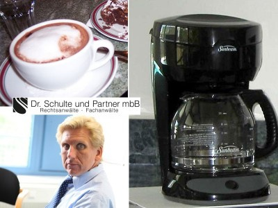 Kaffeemaschinenfälle: Amtsrichter werden vom  Bundesverfassungsgericht zur Ordnung gerufen? - von Dr. Thomas Schulte