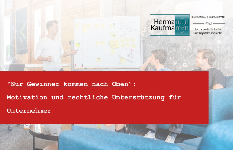 Rechtsanwalt Kaufmann im Umgang zu Perfektionismus und Versagensangst - Ratgeber zum Das Unternehmerische selbst 