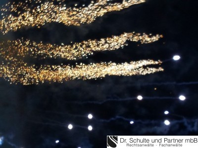 Recht des Silvesterkrachers: Haftung des Veranstalters von Feuerwerkswettbewerben für Umsatzsteuer