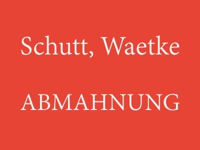 Schutt, Waetke – Abmahnung Southpaw - TOBIS Film GmbH & Co. KG wegen Filesharing