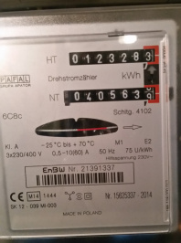 Strompreiserhöhung durch Energieversorger - Stromzähler Strompreiserhöhung durch Energieversorger - Stromzähler