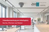 Videoüberwachung im Büro – Alltag zwischen Sicherheit und Datenschutz | KI-generiert mit Gemini
