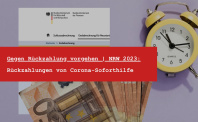 Soforthilfe zurückzahlen NRW Bußgeld vermeiden 2024 Soforthilfe zurückzahlen NRW Bußgeld vermeiden 2024