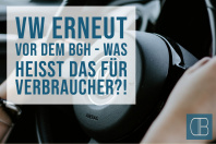 Abgasskandal – VW erneut vor BGH