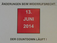 Widerrufsrecht: Änderungen kommen zum 13.06.2014