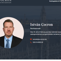 Rechtsanwalt Istvan Cocron